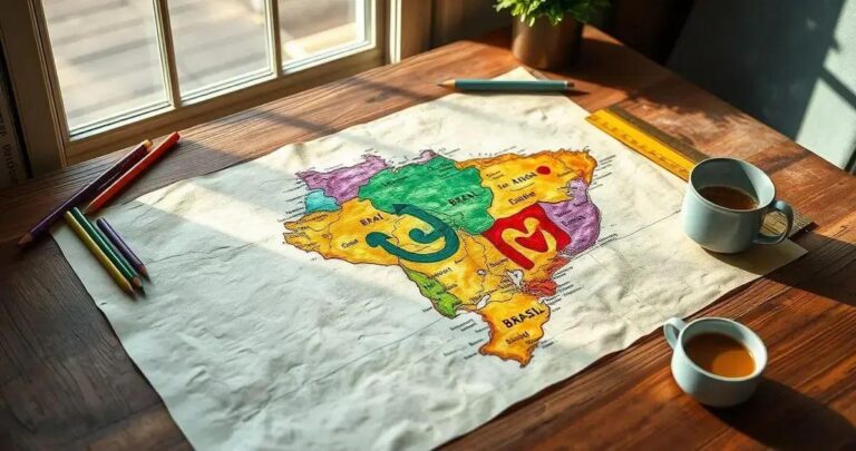 Como Fazer Mapa Do Brasil