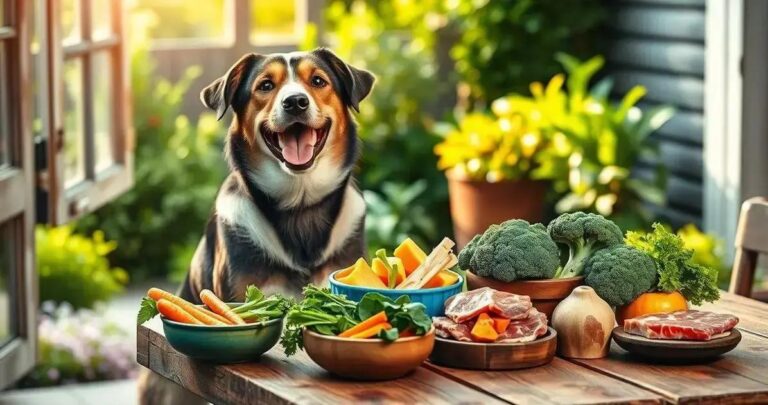alimentação natural para cães