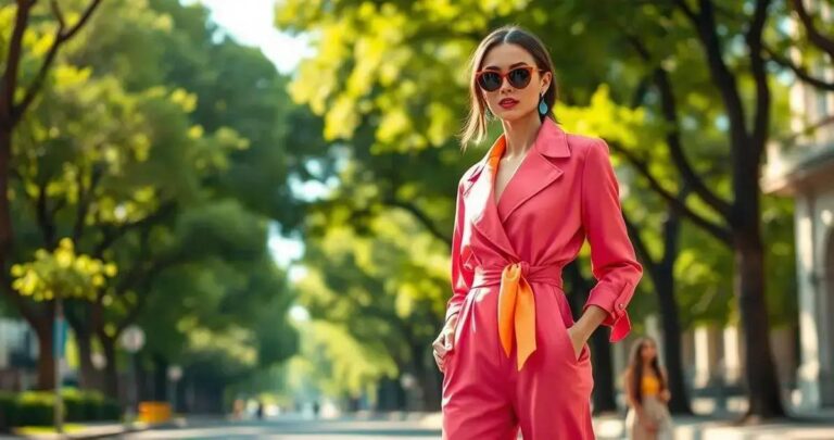 como combinar cores de roupa
