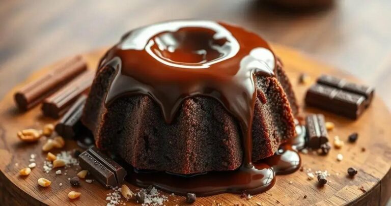como fazer calda chocolate bolo