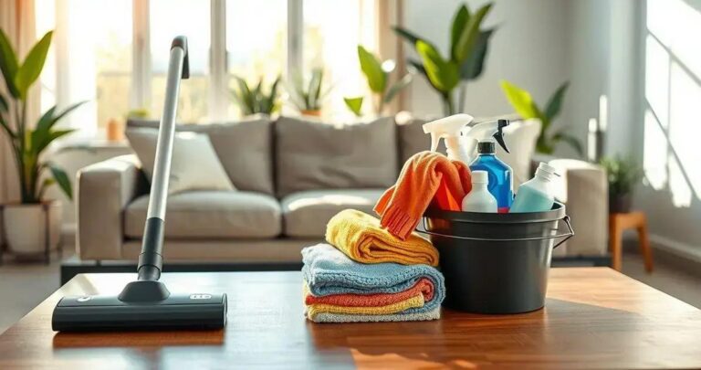 como fazer limpeza rotina casa