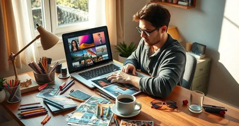 Como fazer um álbum de fotos digital?