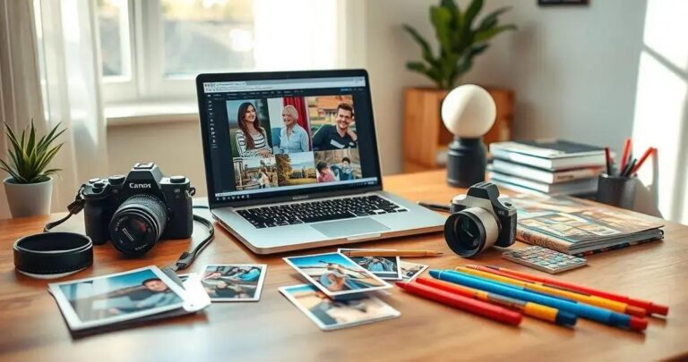 Como fazer um álbum de fotos digital?