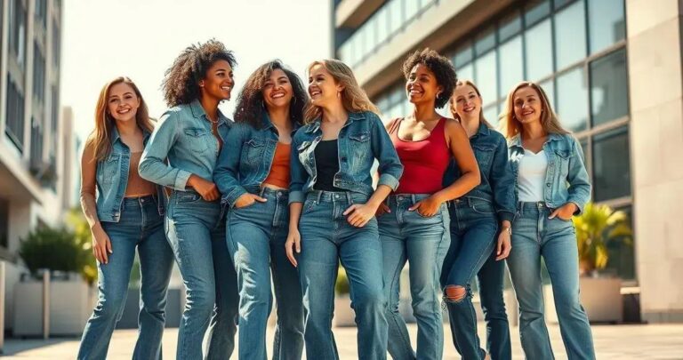 como usar mom jeans