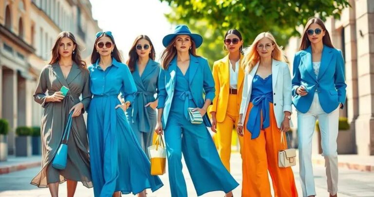 cores que combinam com azul