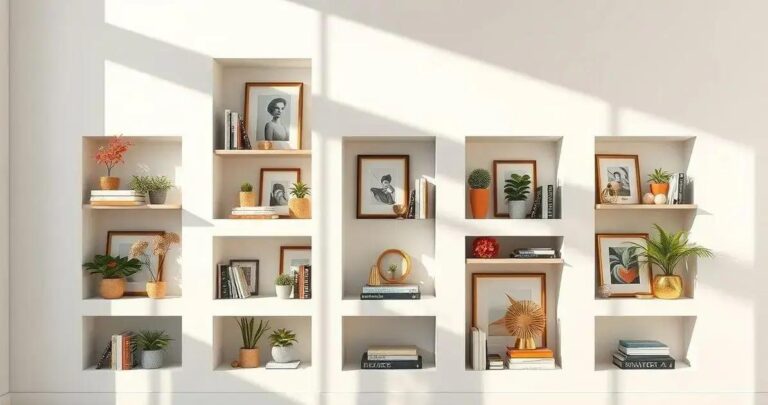 decoração com nichos