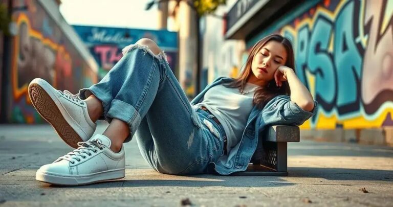 looks com tênis branco
