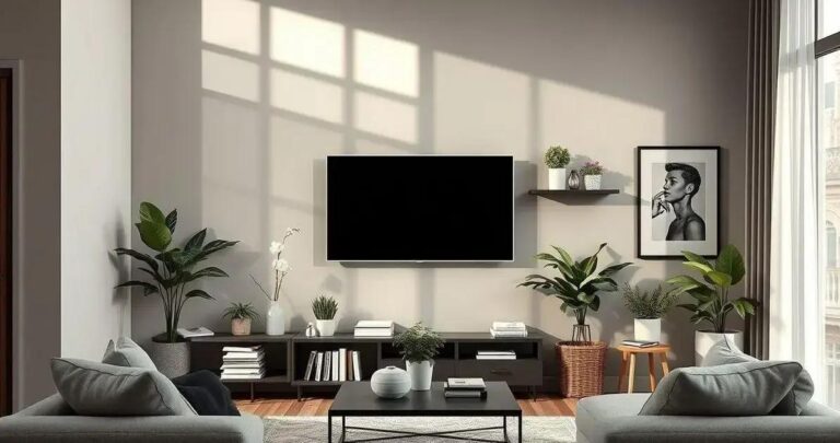 parede de tv