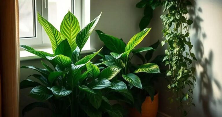 plantas pouca luz