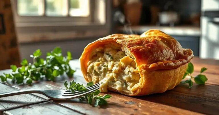 receita de empadão de frango cremoso