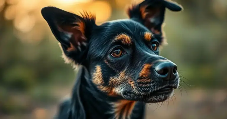 cachorro com olho vermelho