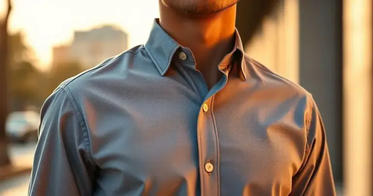 camisa social masculina