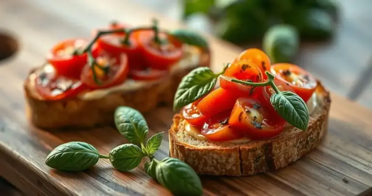 como fazer bruschetta de tomate