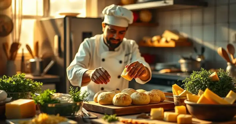 como fazer pão de queijo airfryer