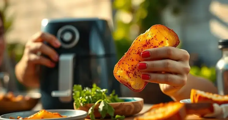 como fazer torradas airfryer