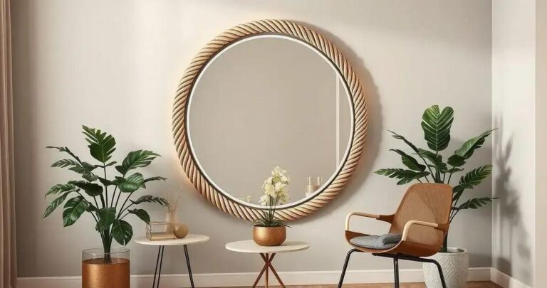 decoração com espelho adnet