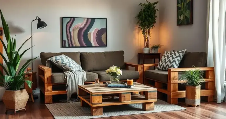 decoração com pallets