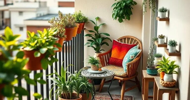 decoração para varanda