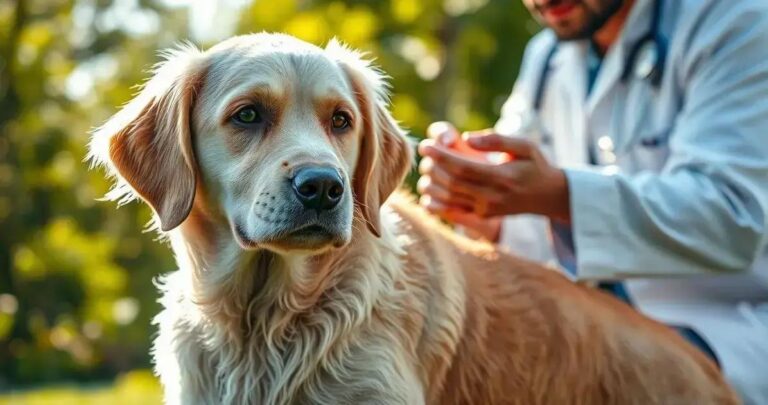 doença do carrapato em cães