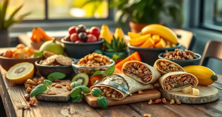 lanches saudáveis para o trabalho