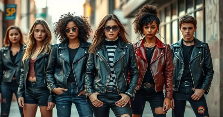 looks com jaqueta de couro