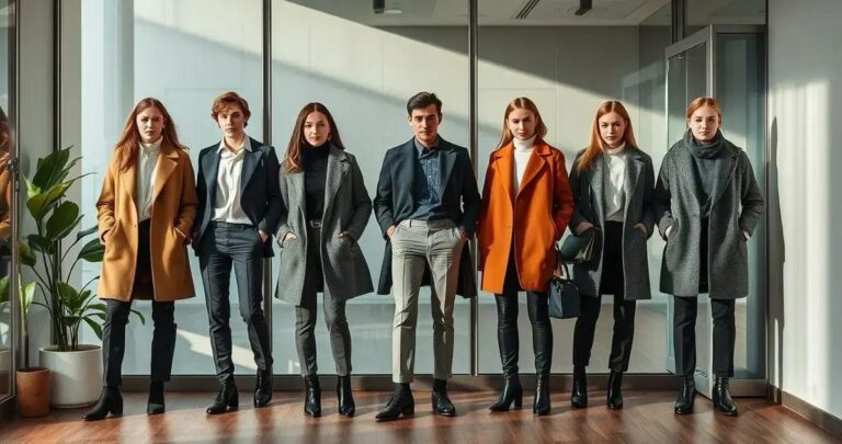 looks de trabalho para o inverno