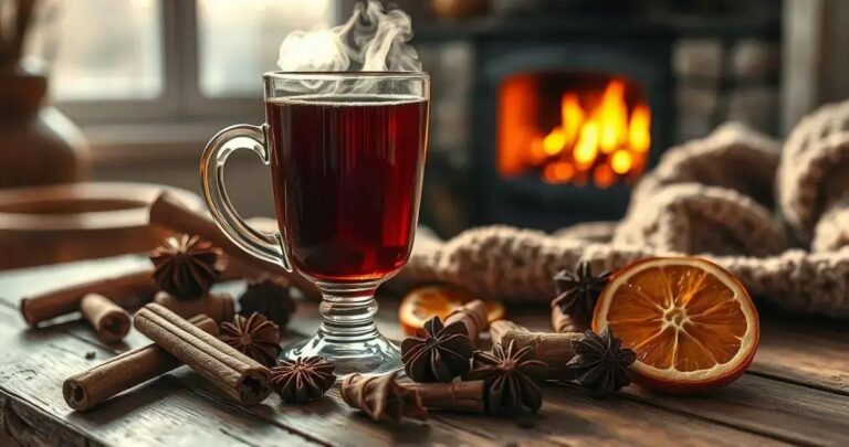 receita de vinho quente especiarias